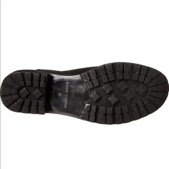 Vince Camuto Rain Boots With Gold Accents Rubber and Black Boots Size 6​​​ - Picture 11 of 14